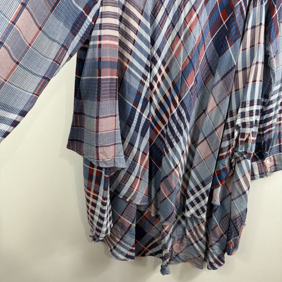 See and be seen Plaid Button Down Shirt for Women M - Picture 10 of 16